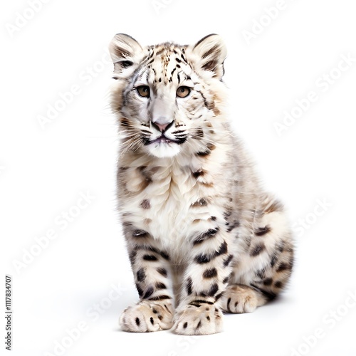 beautiful animal in a studio isolated wild life