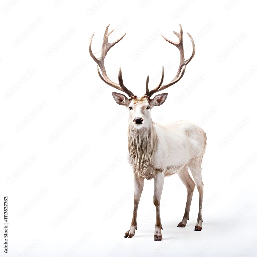 beautiful animal in a studio isolated wild life