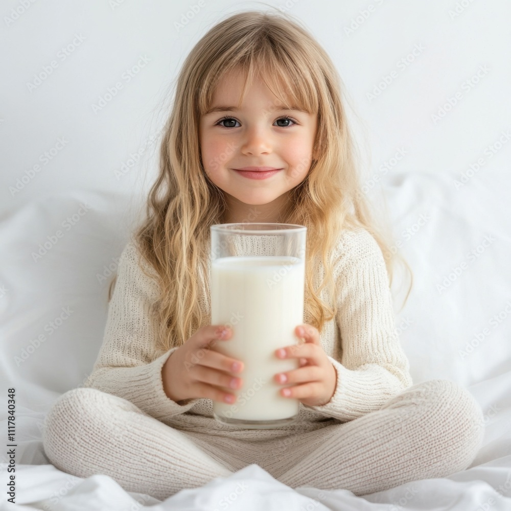 a girl holding a big glass of milk sitting down a girl holding a big glass of milk sitting down