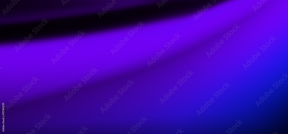 Naklejka premium purple blue gradient wave line