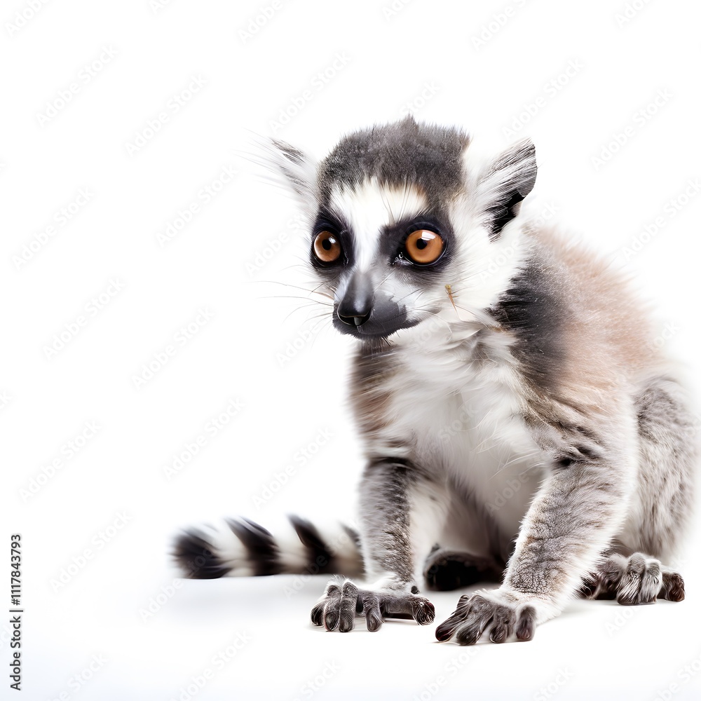 Obraz premium beautiful animal in a studio isolated wild life