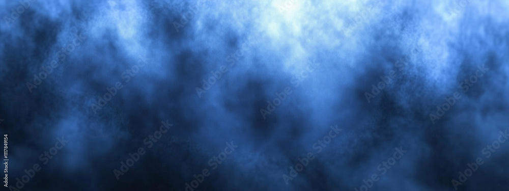 Abstract Blue Mist Featuring Hazy Textures and Atmospheric Depth Abstract Blue Mist Featuring Hazy Textures and Atmospheric Depth