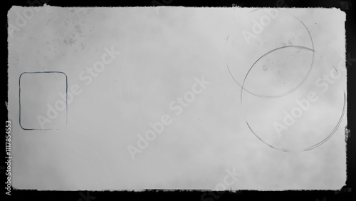 Scratches on old damaged film surface. 8mm, 16mm, 35mm texture. High quality photo