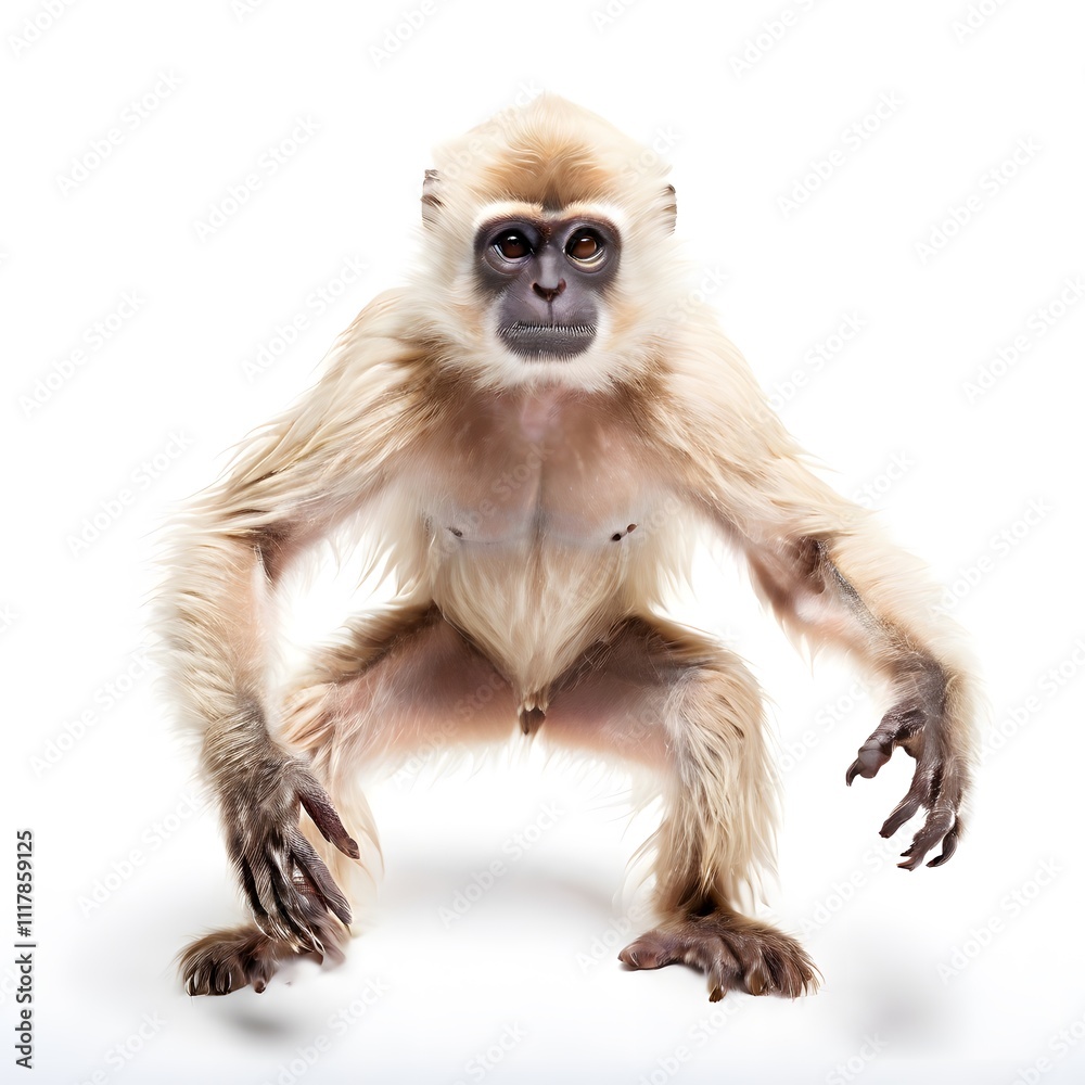 Fototapeta premium beautiful animal in a studio isolated wild life
