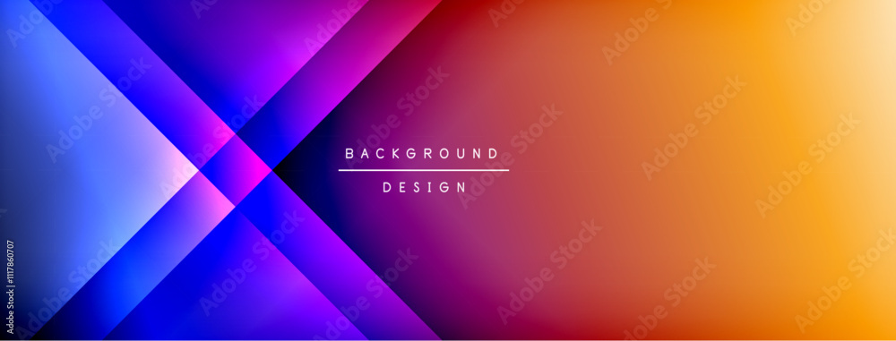 Colorful gradient with lines made of shadow and light. Creative background Colorful gradient with lines made of shadow and light. Creative background