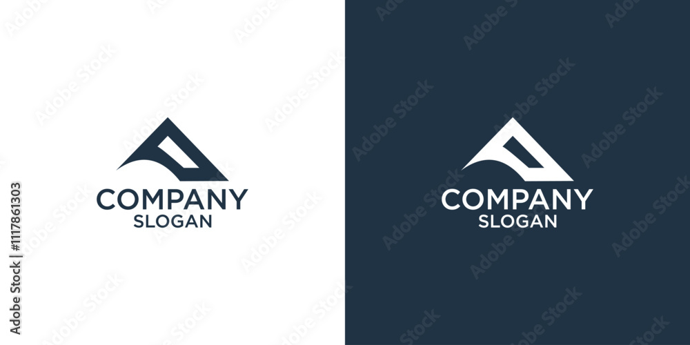 initial letter A abstract monogram logo design vector initial letter A abstract monogram logo design vector