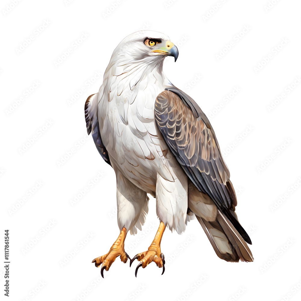 Fototapeta premium beautiful animal in a studio isolated wild life