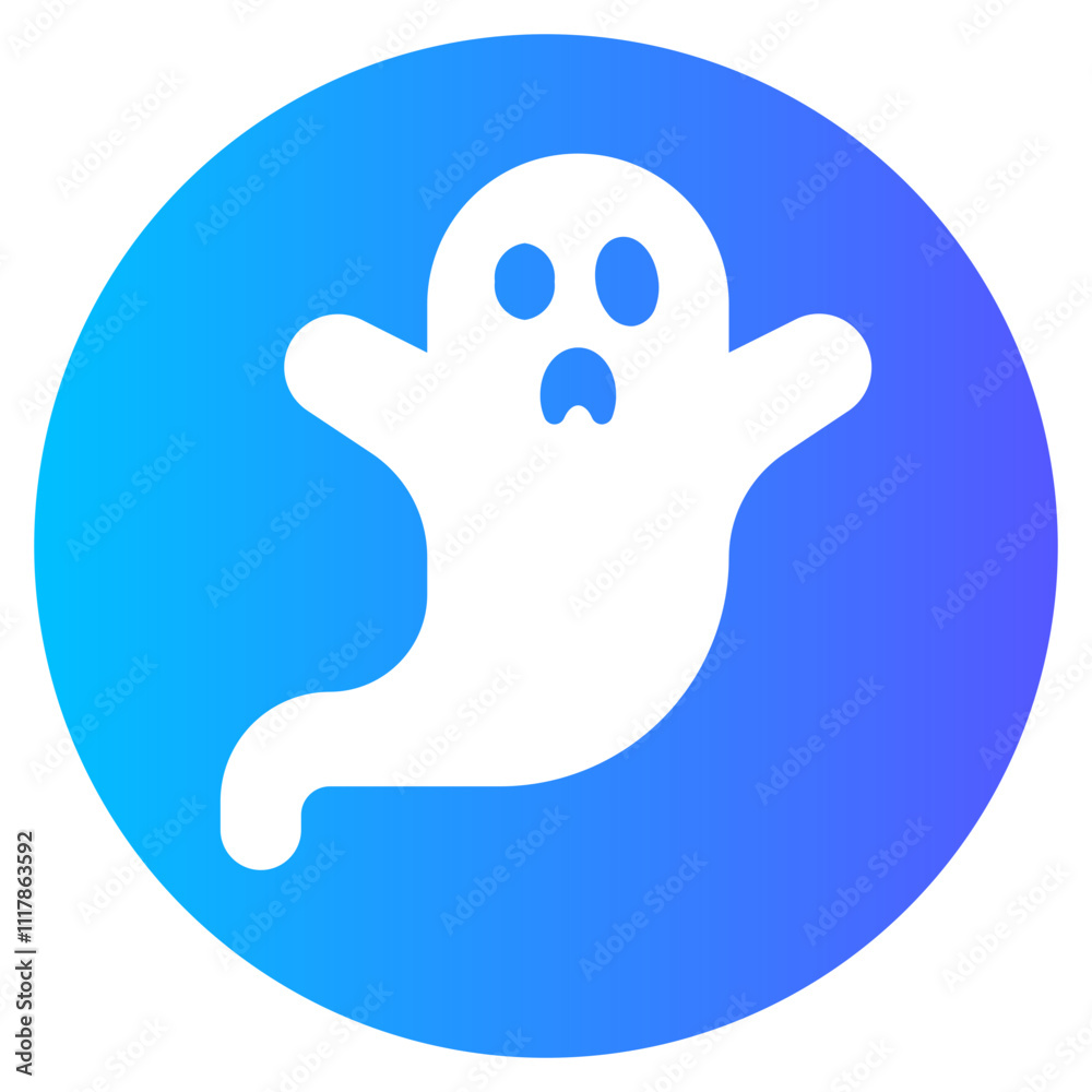 ghost gradient icon ghost gradient icon