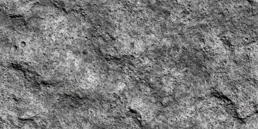 Fototapeta premium Detailed Textured Surface of Rough Gray Rock with Subtle Patterns