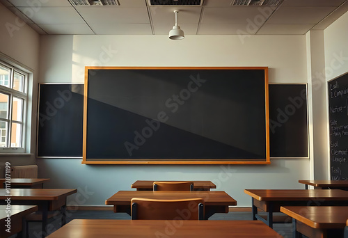 Blank black board chalkboard texture blackboard background