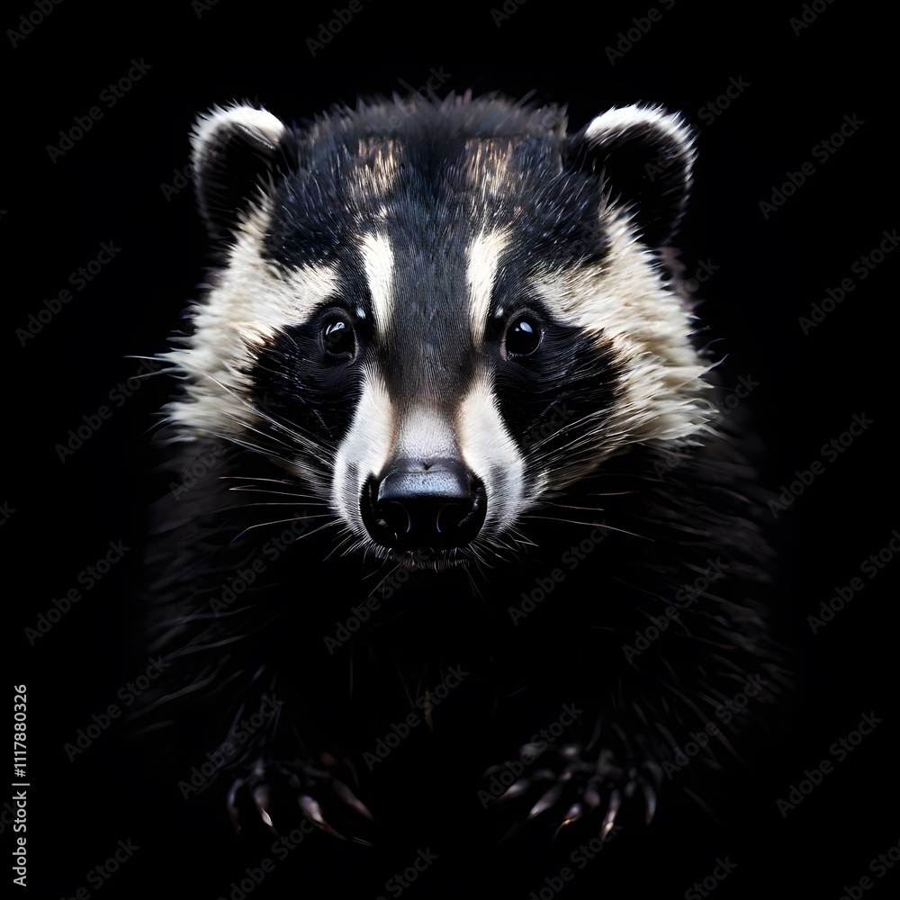 beautiful animal in a studio isolated on black wild life beautiful animal in a studio isolated on black wild life