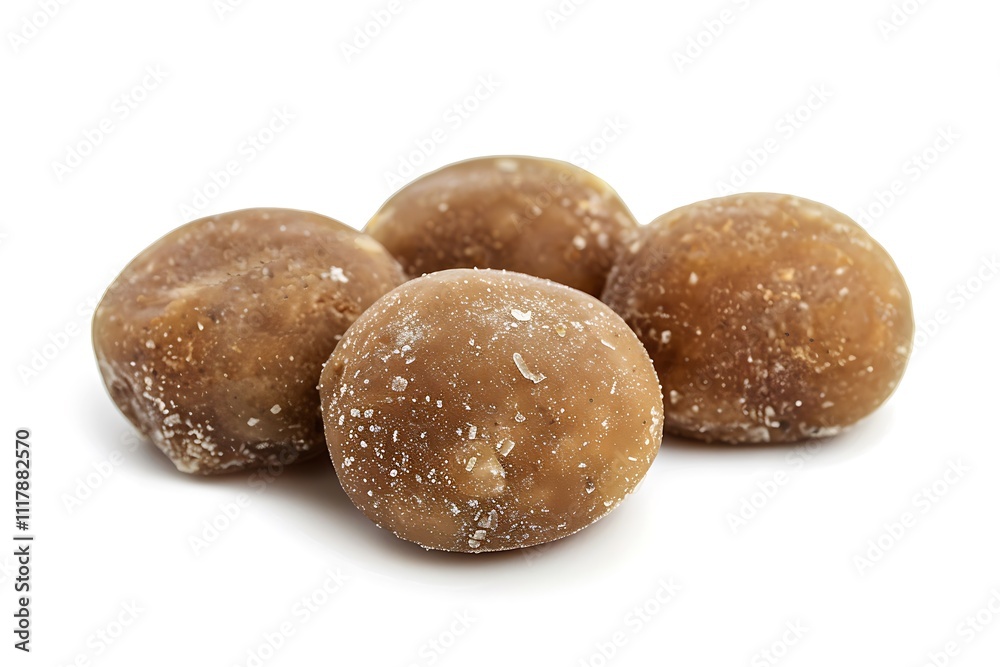 Jaggery Block isolated on white background. Clipping path Jaggery Block isolated on white background. Clipping path