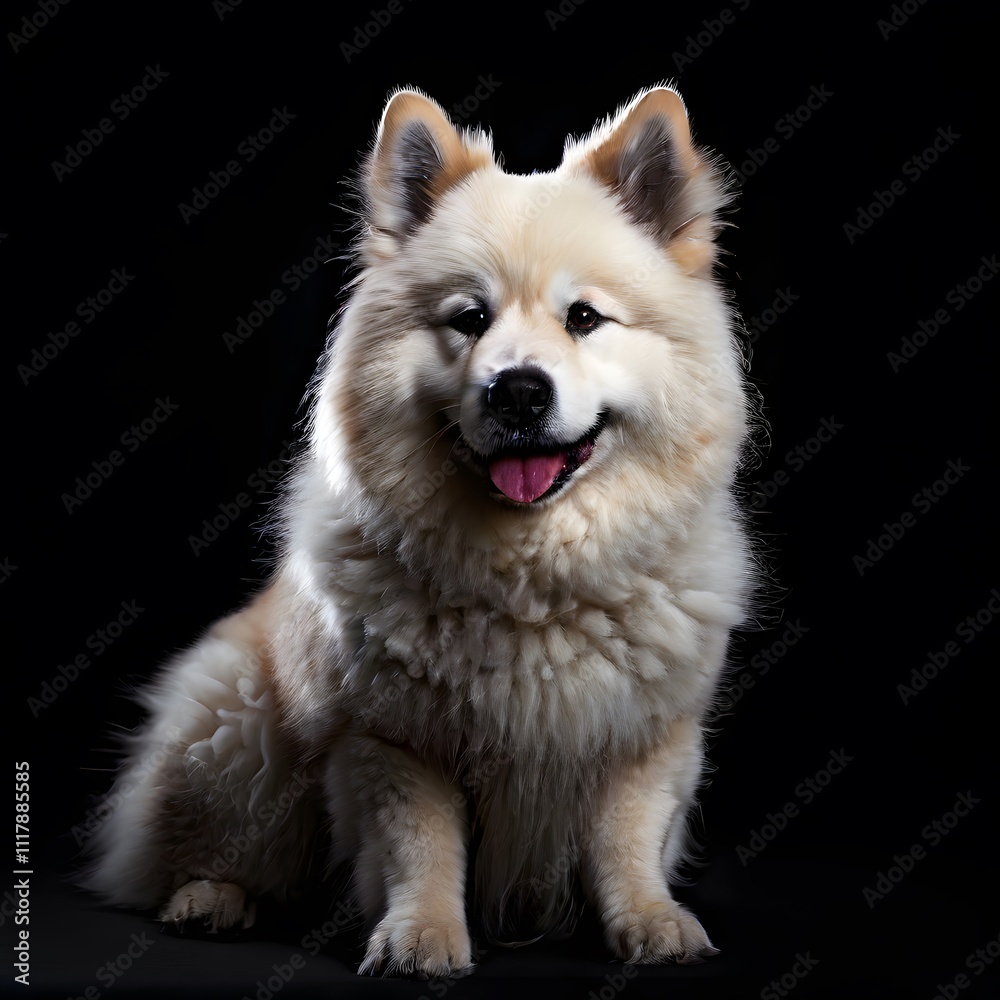 beautiful animal in a studio isolated on black wild life beautiful animal in a studio isolated on black wild life