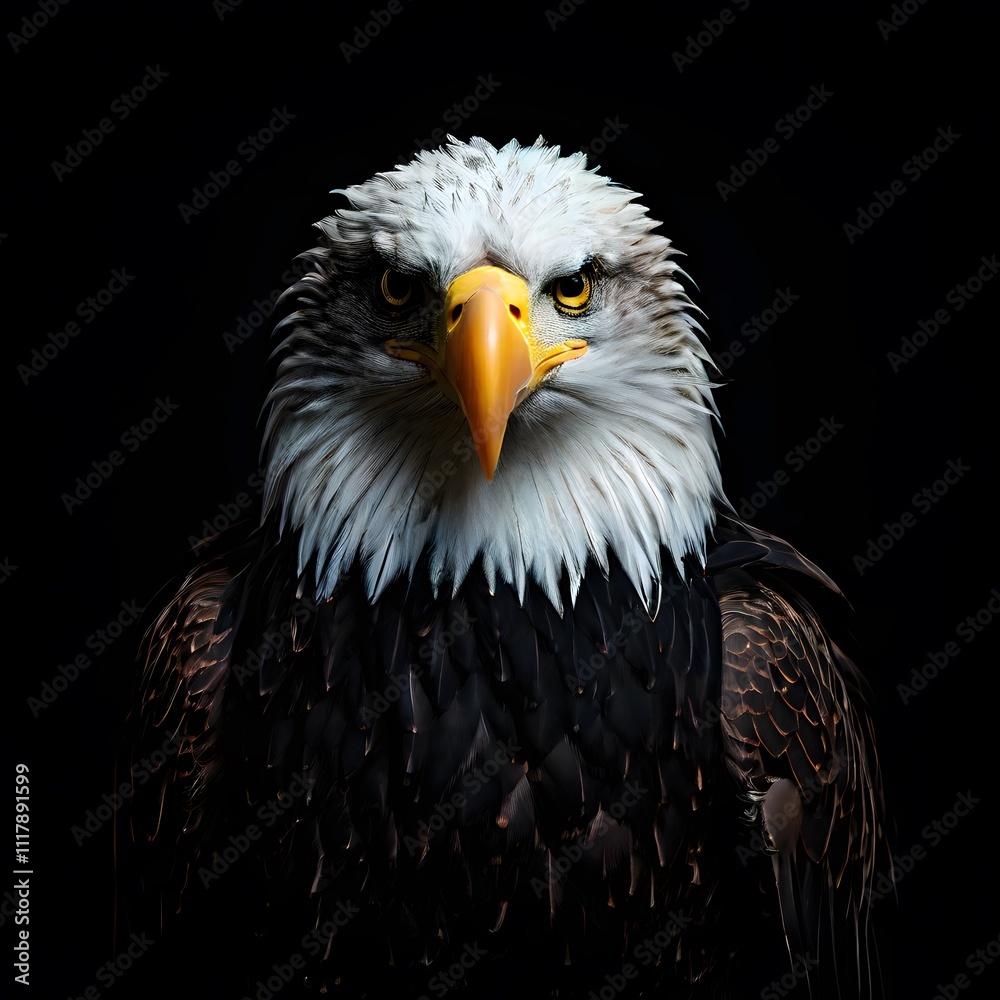 beautiful animal in a studio isolated on black wild life beautiful animal in a studio isolated on black wild life