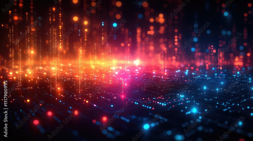 Colorful Graphics pattern art technology. Colorful Graphics pattern art technology.