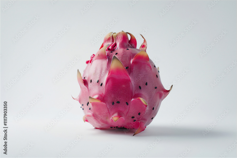 Dragon fruit isolated on white, version 6 Dragon fruit isolated on white, version 6