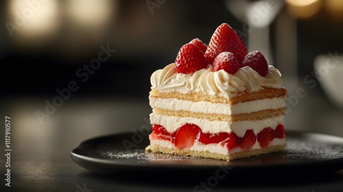 Decadent Strawberry Tart: A Tempting Gourmet Dessert