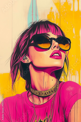 Close-up of a young adult w...