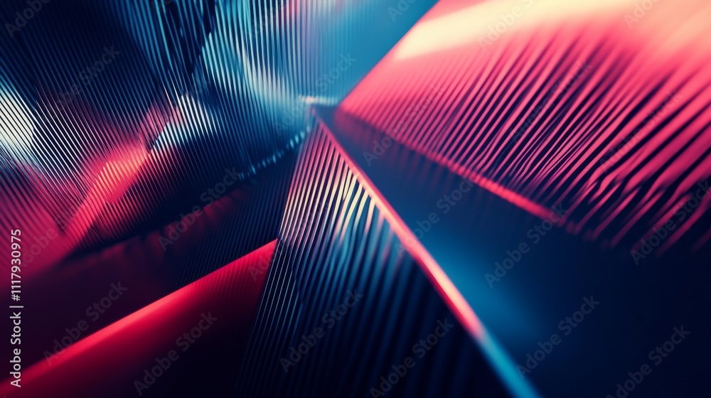 Abstract lines intersect dramatically in vibrant neon lighting. Abstract lines intersect dramatically in vibrant neon lighting.