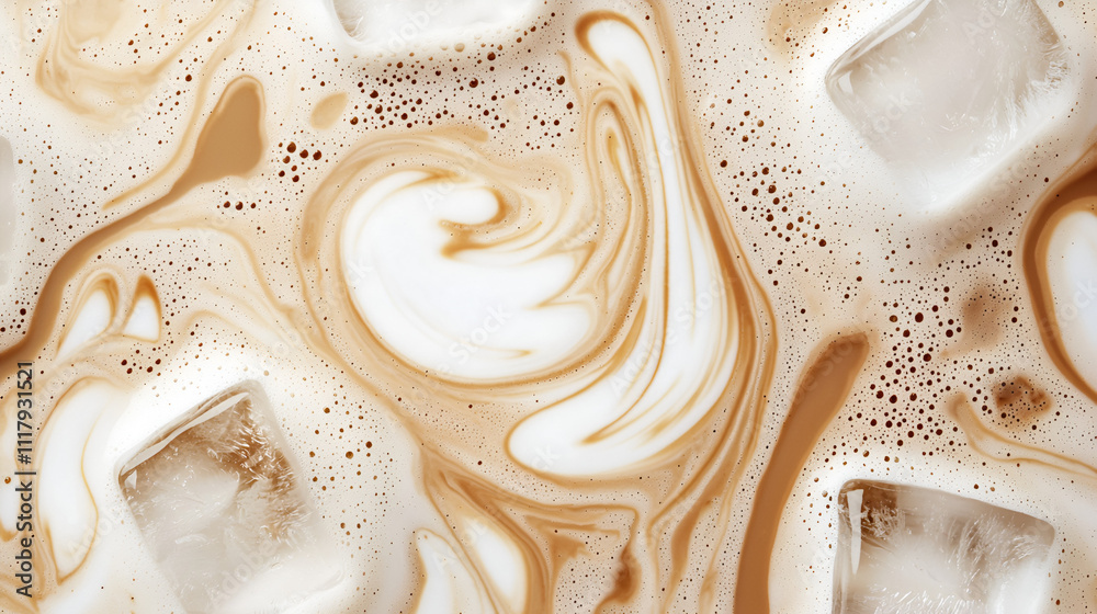 iced coffee, coffee swirl, creamy texture, latte art, chilled drink, beverage design, coffee pattern, frothy latte, smooth cream, abstract swirl, liquid marble, cafe drink, creamy beverage iced coffee, coffee swirl, creamy texture, latte art, chilled drink, beverage design, coffee pattern, frothy latte, smooth cream, abstract swirl, liquid marble, cafe drink, creamy beverage