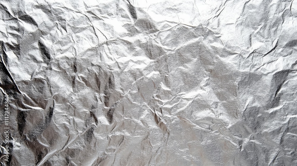 Fototapeta premium Shimmering Metallic Paper Surface Close-Up