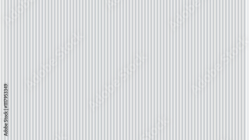 Vector white ribbed glass texture background. Soft grey frosted acrylic reeded wavy surface. Fluted door window close-up. The glassy background design creates a delicate, airy feel.
