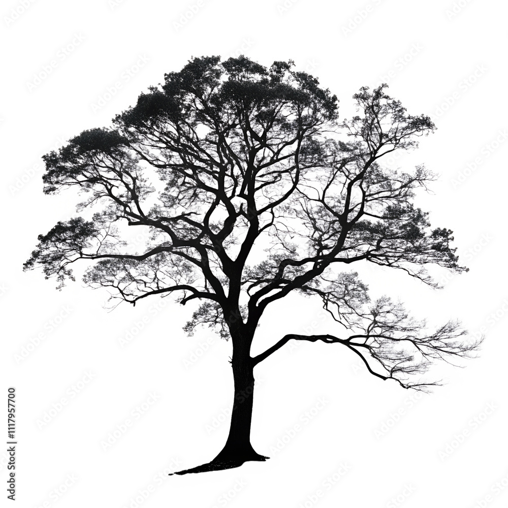 tree and leaves tree and leaves