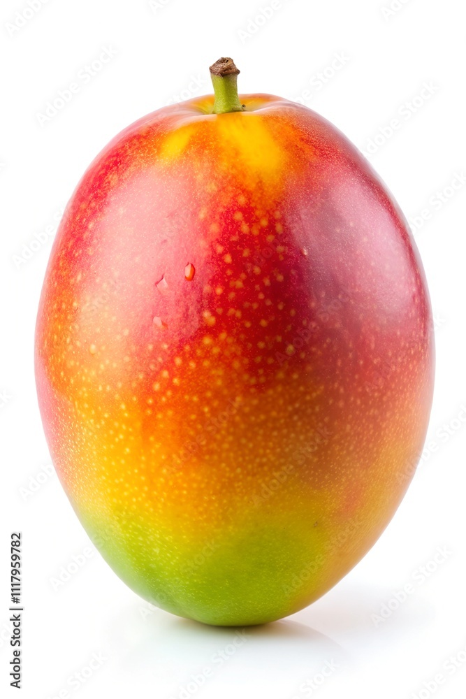 thai mango fruit on white background thai mango fruit on white background