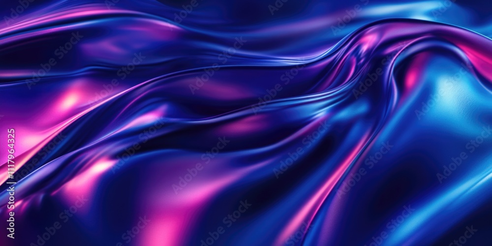 Purple and blue digital abstract with flowing swirling shapes, suggesting a modern, high tech trend. Purple and blue digital abstract with flowing swirling shapes, suggesting a modern, high tech trend.