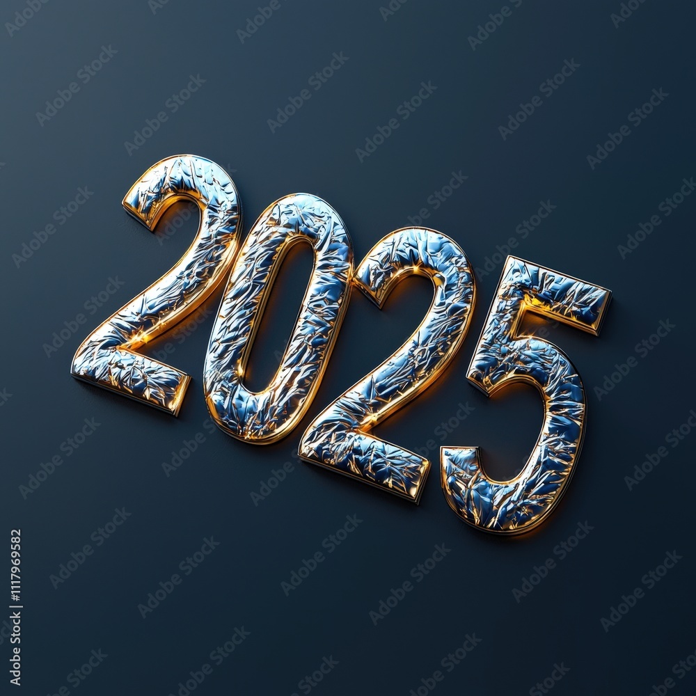 Glimmering Numbers Representing the Year 2025 Glimmering Numbers Representing the Year 2025