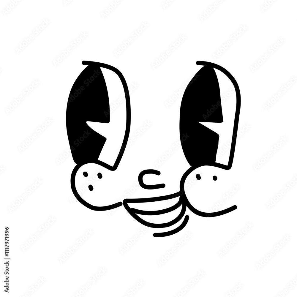 cartoon mascot character funny face cartoon mascot character funny face