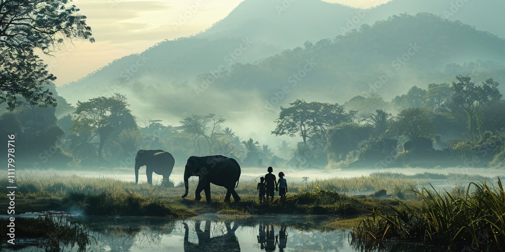 Family Adventure in a Wildlife Sanctuary, A Family's Wildlife Journey
