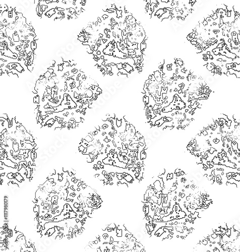 Wallpaper Mural seamless tiny flowers and leaf colorful pattern. fabric print. Torontodigital.ca