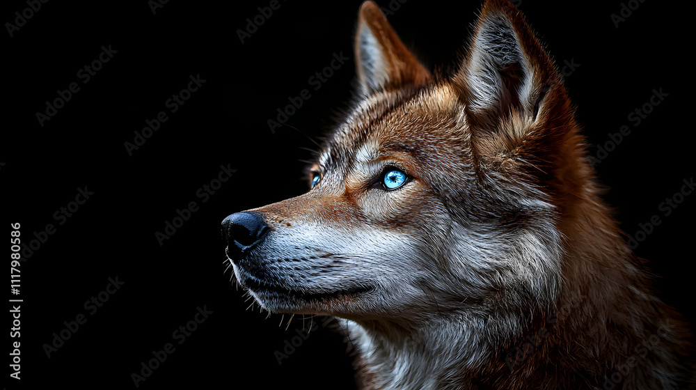 Fototapeta premium wolf, animal, dog, wild, mammal, predator, gray, grey, wildlife, nature, canine, canis lupus, fur, head, gray wolf, canis, face, portrait, coyote, carnivore, eyes, zoo, isolated, lupus, beast