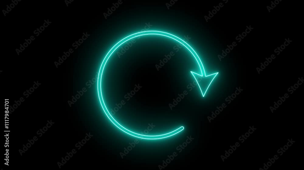 A neon refresh icon features a glowing, vibrant circular arrow with bright, colorful hues, often in neon shades like blue, pink, or green, conveying a modern, energetic feel for reloading or updating. A neon refresh icon features a glowing, vibrant circular arrow with bright, colorful hues, often in neon shades like blue, pink, or green, conveying a modern, energetic feel for reloading or updating.
