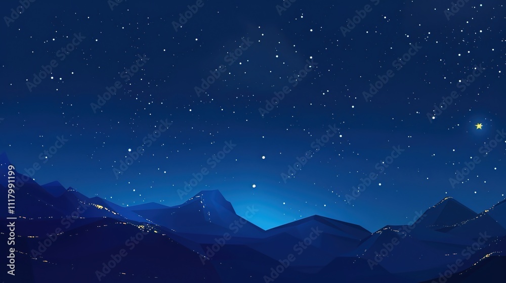 Panoramic blue night sky with milky way and stars on dark background. Fill the universe, nebulae and galaxies with noise and particles. Dark night sky. Panoramic blue night sky with milky way and stars on dark background. Fill the universe, nebulae and galaxies with noise and particles. Dark night sky.