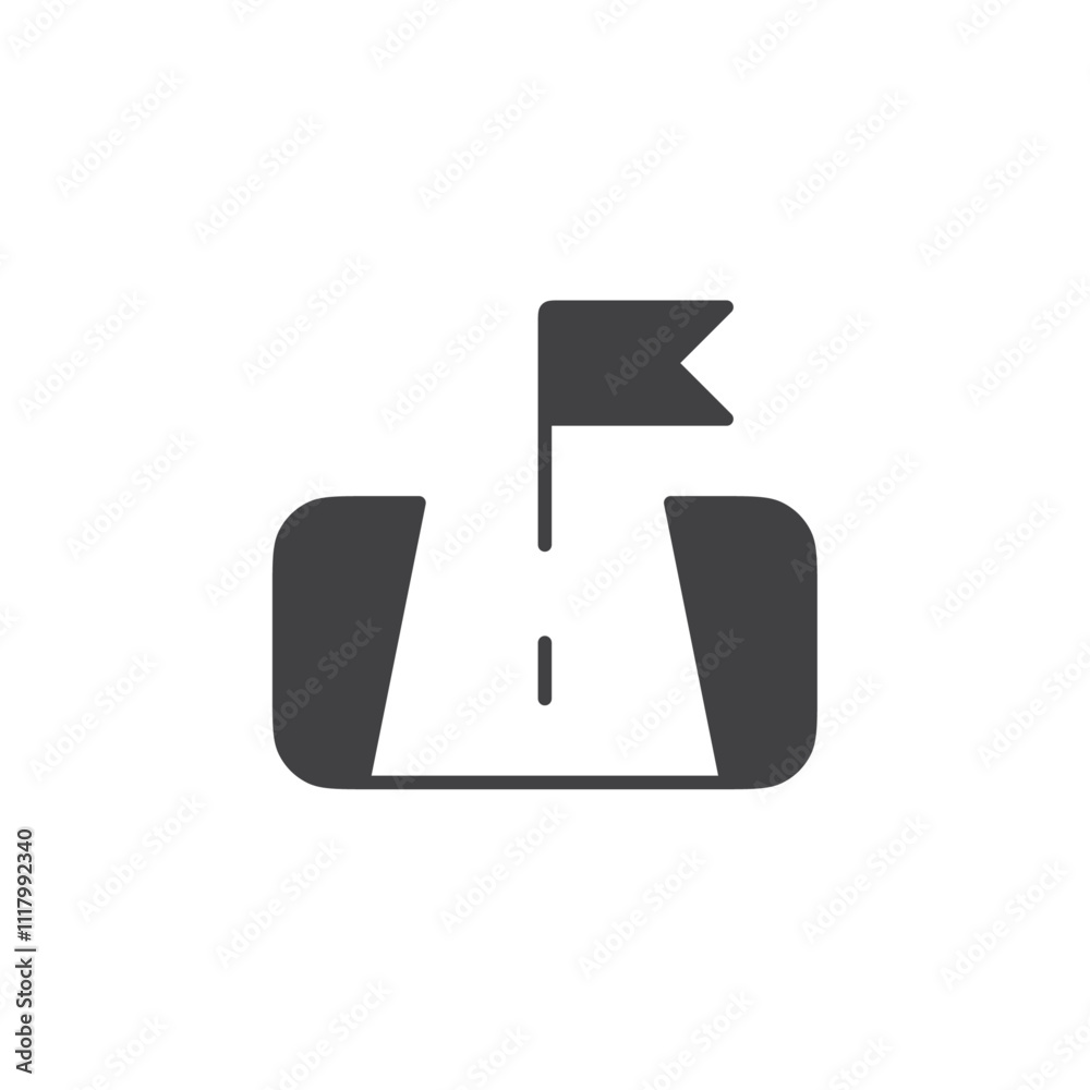 Finish roud icon flat and simple set design Finish roud icon flat and simple set design