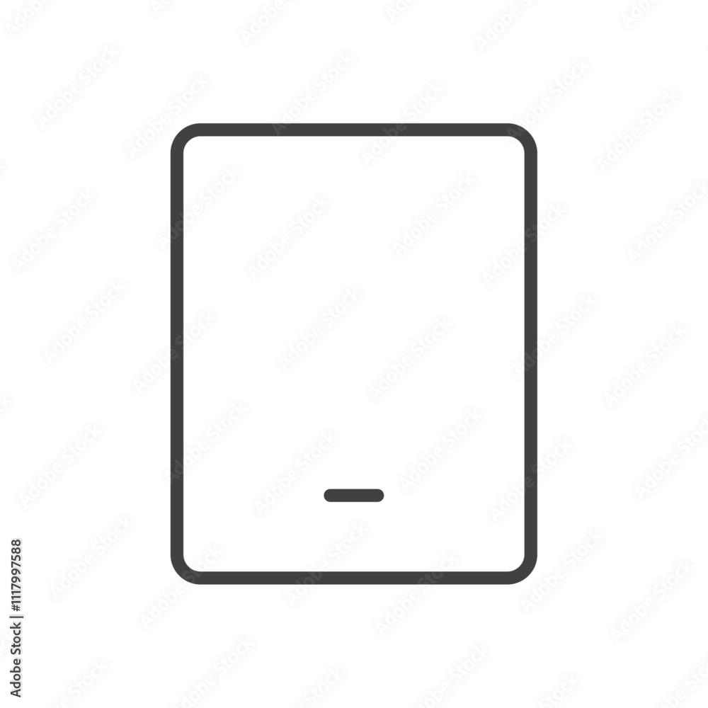 tablet icon flat and simple set design tablet icon flat and simple set design