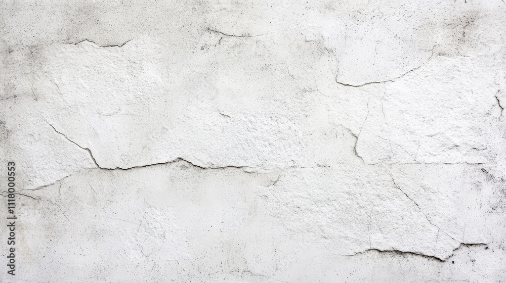 Obraz premium Textured White Background with Subtle Cracks Ideal for Personalization and Creative Projects