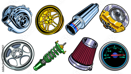 car spare part.eps