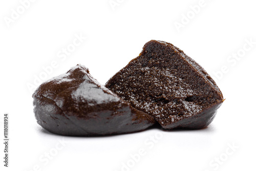Hashish isolated on white background