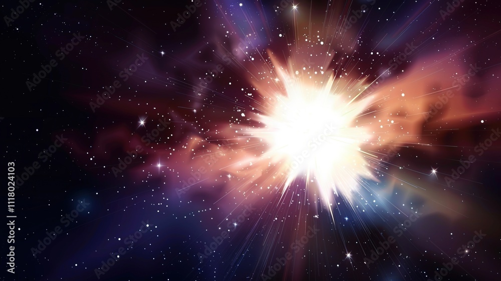 Big Bang colorful space galaxy fog cloud nebula. Universe science astronomy and stary night cosmos mockup background. Supernova concept wallpaper Big Bang colorful space galaxy fog cloud nebula. Universe science astronomy and stary night cosmos mockup background. Supernova concept wallpaper