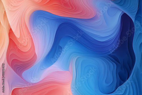 abstract background with colorful lines photo