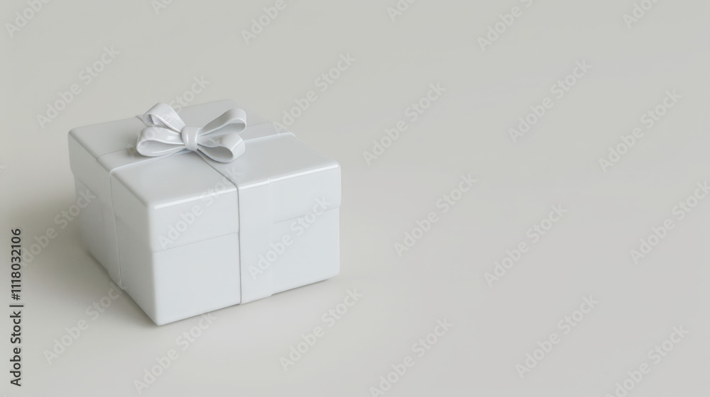white gift box for ring