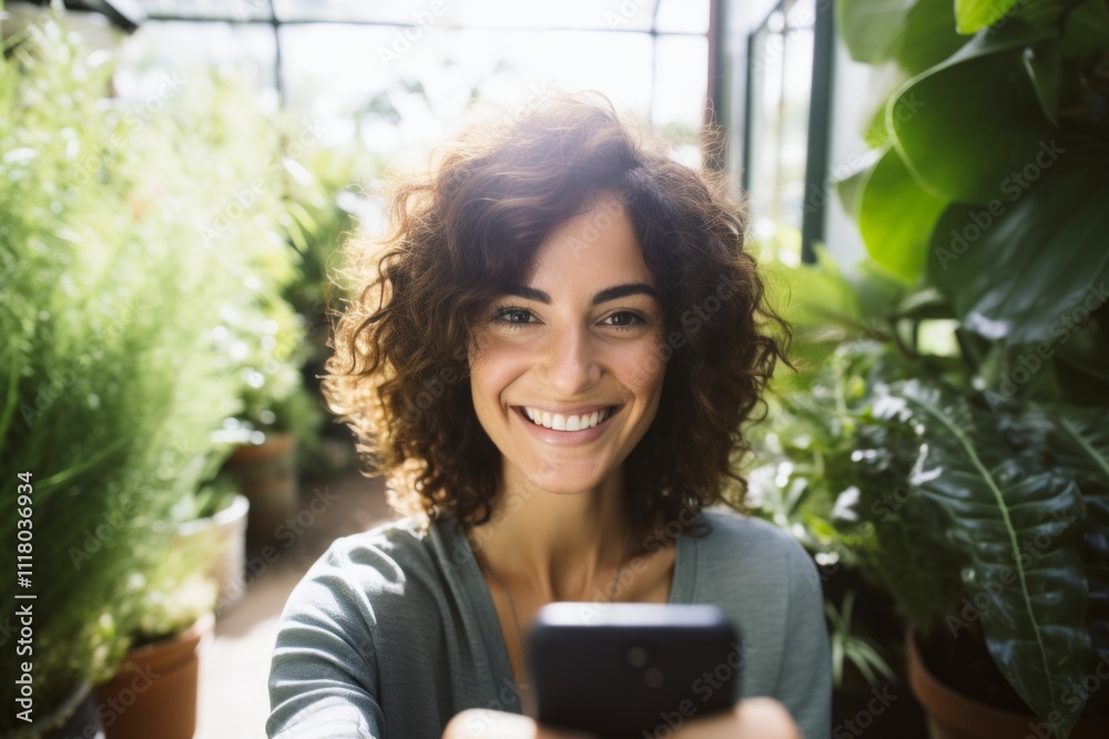 Young beautiful smiling happy girl taking selfie. Generative AI. Young beautiful smiling happy girl taking selfie. Generative AI.