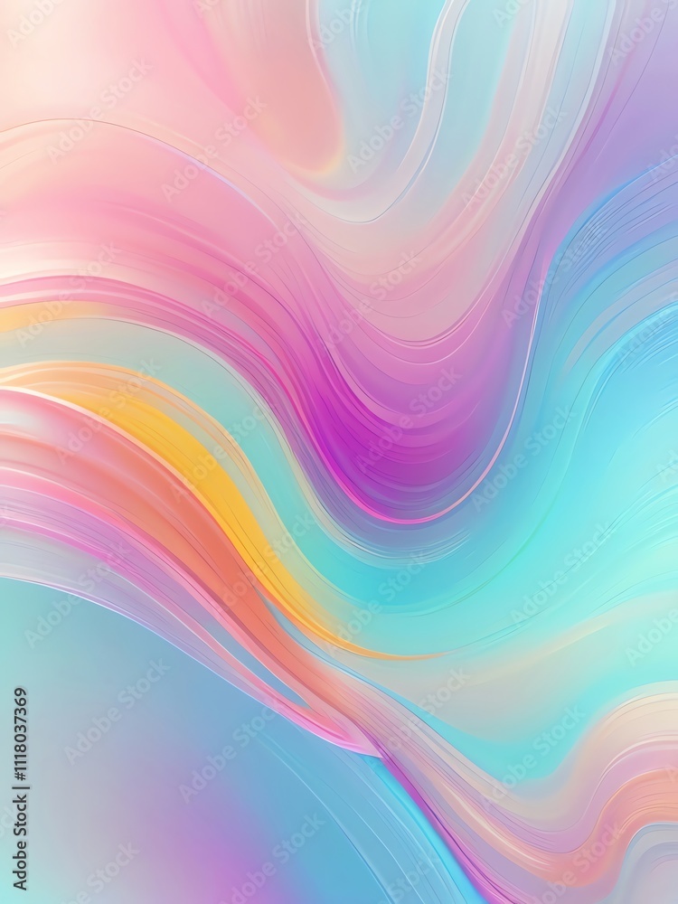 Abstract Pastel Swirls: A Dreamy Digital Artwork Abstract Pastel Swirls: A Dreamy Digital Artwork