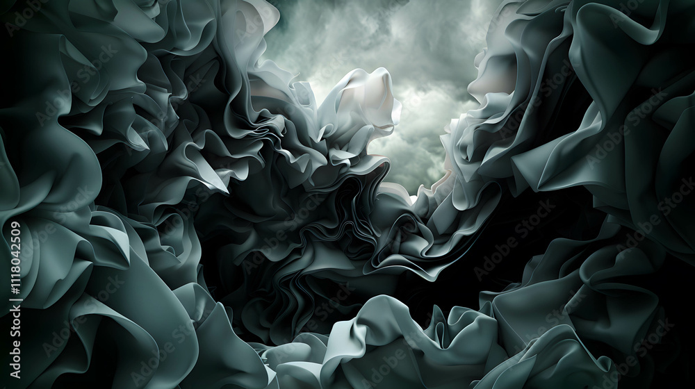 Abstract Fabric Flow.. Abstract Fabric Flow..