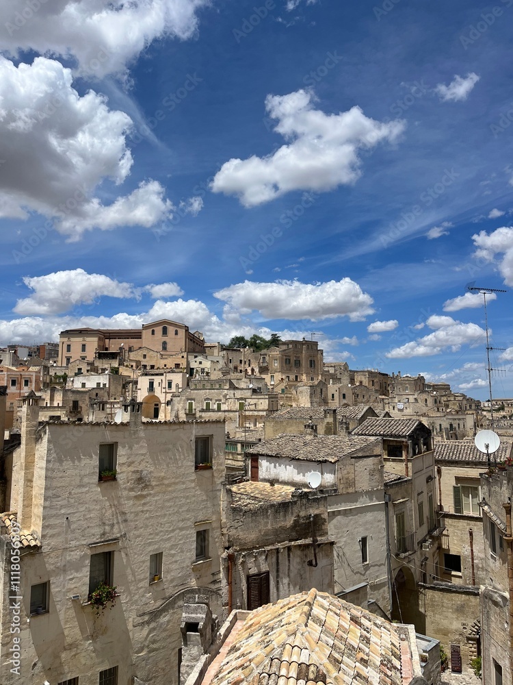 Fototapeta premium Matera, Italy, old town