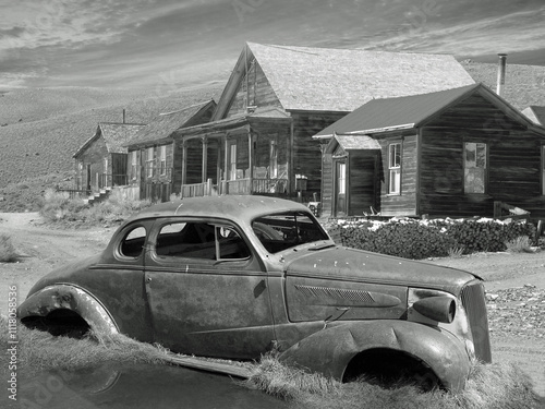 Bodie Ghost town sate park  in California, USA 