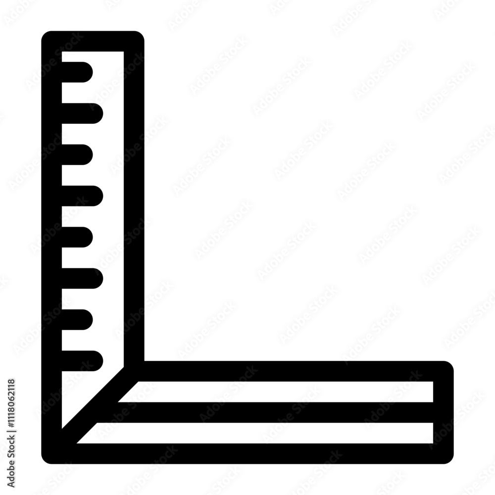 Ruler repair icon